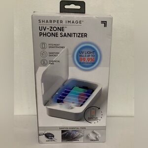 Sharper Image  UV Zone Phone Sanitizer